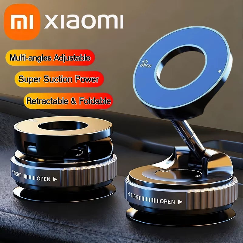 Xiaomi Magnetic Vacuum Phone Bracket 360° Adjustable Holder Strong Suction Cup Navigation Design Stand Holder for Car Universal