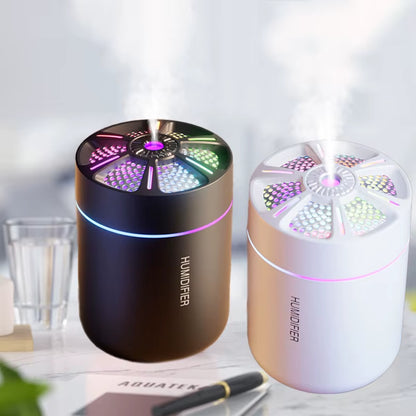 180ML Mini Air Humidifier Aromatherapy Diffuser Essential Oil Aromatherapy Spray Household Bedroom Car Mounted Mute Humidifier