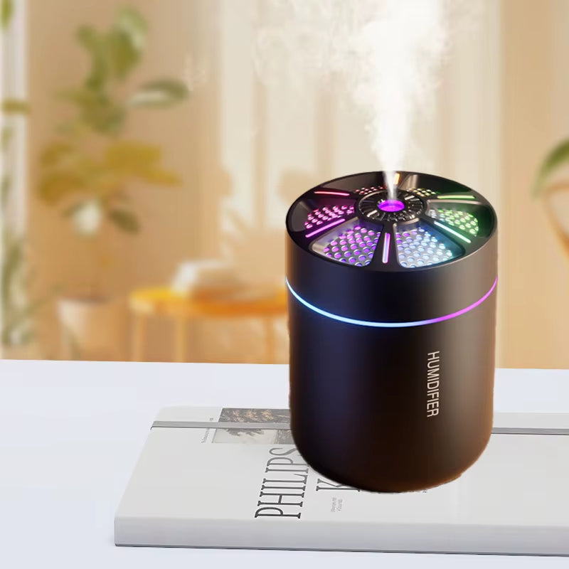 180ML Mini Air Humidifier Aromatherapy Diffuser Essential Oil Aromatherapy Spray Household Bedroom Car Mounted Mute Humidifier
