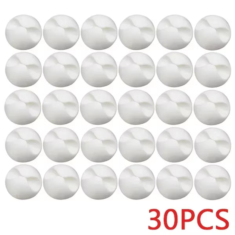 Car Dashboard Data Cable Clip Self-Adhesive USB Line Hub Wire Holder Fixing Clamp Office Desk Wire Organizer Accessories